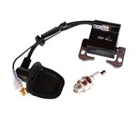 Ignition Coil Pack For 43cc 47cc 49cc For Mini Quad Pocket Dirt Bike ATV 2-Stroke Engine Part With L7T Spark Plug Ignition Coil(One Set)