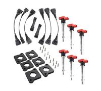 Ignition Coil Packs Conversion Harness ICM By Pass Kit Coilpack Plates Compatible For Audi 2.7T S4 RS4 B5 2.7T