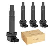Ignition Coil Packs Replacement for 1.5 L4 Scion xB xA, Toyota Prius C Echo Yaris 2001 2002 2003 2004 2005 2006 2007 2008 2009 2010 2011 2012 2013 2014 2015 2016 2017 2018, 90919-02240 UF316, Set of 4
