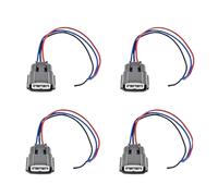 Ignition Coil Parts Compatible With Nissan For Cube 2009-2014 For Rogue For Select 2014-2015 For Juke 2016-2017 Ignition Coil Plug Connector 22448-JA00C(4pcs)