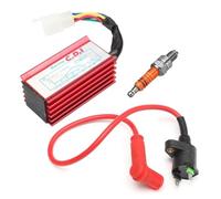 Ignition Coil Performance 5 Pin Racing Ignition Coil For Spark Plug For 50Cc-160Cc Atv Go Kart Moped Quad Pit Dirt Bike Motorcycle Ignition Switch(B)(A)