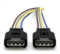 Ignition Coil Plug Connector Compatible With Toyota For Camry 2002 2003 2004 2005 2006 2007 2008 2009 2010 4Pin Car Ignition Coil Connector Plug DJ7042B-2.2-21(2pcs)