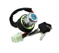 Ignition Coil Plug For Meerkat For Kazuma 50cc 70cc 90cc 110cc 125cc ATV Quad 4Wheeler 6 Wire Pin On Lock Off Ignition Key Switch 2Keys Ignition Coils Pack