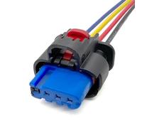 Ignition Coil Plug Harness Compatible With Hyundai For Sonata 1-2203773-1 4 Pin Auto Ignition Coil High Voltage Electrical Connectors Wire Harness Plug