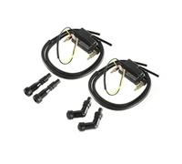 Ignition Coil Set For Suzuki Gs550 Gs750 Gs850 Gs1000 2 Dual Output + 4 Ohm Coils With Spark Plug Caps #33410-45012 Ignition Coil Ignitions