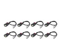 Ignition Coil Socket Compatible With For Edge 2011-2014 For Explorer 2013-2015 8 Pcs Ignition Coil Connector Plug Wire Replacement 9U2Z14S411EA
