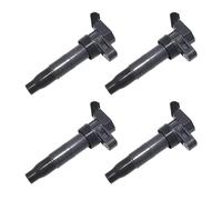 Ignition Coil Spark Plug Kit Compatible With Hyundai For Genesis Coupe 2.0 T 2011 2012 2013 2014 4Pcs Car Ignition Coil Accessories OEM: 273003F100 273013F100