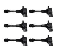 Ignition Coil Spark Plug Kit Compatible With Suzuki For Equator 2009 2010 2011 2012 6Pcs Car Ignition Coil OEM: 224488J115 224488J11C 224488J100 224488J110