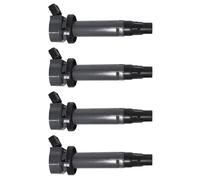 Ignition Coil Spark Plug Kit Compatible With Toyota For BB II QNC2 QNC21 2006 2007 2008 2009 2010 2011 2012 2013 2014 2015 2016 4Pcs Car Ignition Coil 19070B1010