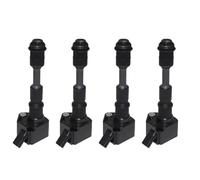 Ignition Coil Spark Plug Kit Compatible With Volvo For S60 II 134 1.5 T2 T3 2015 2016 2017 2018 4Pcs Car Ignition Coil Accessories Replacement OEM: 31312514