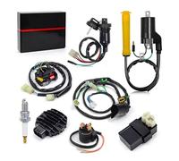 Ignition coil spark plug Wire Wiring Harness Ignition Coil Left Handlebar Switch Igniter CDI Relay Rectifier Complete Kit For 400EX TRX400EX 99-04