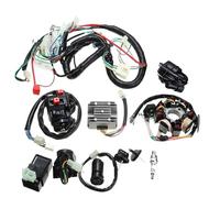 Ignition Coil Stator Coil For 150cc 200cc 250cc Motorcycle Wiring Harness CDI Voltage Package Stator Spark Complete Set Coil Magneto Stator