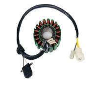 Ignition Coil Stator For Suzuki AN125 HS125T HJ125T AN125 Motorcycle Inner Rotor Ignition Dc Stator Coil 18 Pole 5 Wire Magneto Stator Coil Generator Motorcycle Magneto Stator Ignition Coil