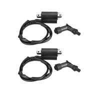 Ignition Coil Switch Key 2Pcs For Suzuki VS1400 For GLP For VS1400GLP For Intruder 1400 1987-2004 Front Rear Ignition Coils