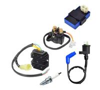 Ignition Coil Voltage Regulator Rectifier Relay Kit 30410-HC4-770 Compatible With Automotive Motorcycle Parts TRX300 TRX300FW 1993 For Part Number 30410-HC4-770