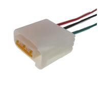 Ignition Coil Wire Harness Compatible With Subaru FW-C-D3F FW-C-D3F-B 3 Pin Way Ignition Coil Socket With Wires Male Female Wiring Cable Connectors(A Female wires)