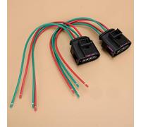 Ignition Coil Wire Harness Compatible With VW 4D0971994 2pcs Car 4-Pin Ignition Coil Connector Plug Wire Wiring Pigtail Auto Parts Accessories