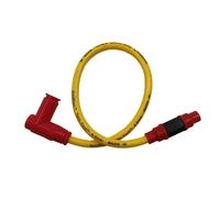 Ignition Coil Wire Harness Ignition Coil Pack 8.8mm Twin Core Race Power Cable Ignition Coil For ATV Quad Dirt Pit Bike Motorcycle For Honda For Yamaha(J)