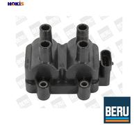 BorgWarner (BERU) Ignition Coil ZS354 - Saw-tooth Connector - Fits Dacia, Renault, Mazda