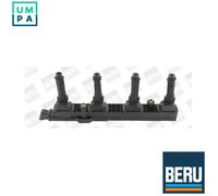Ignition coil incl. spark plug connector ZSE151 BorgWarner (BERU) for OPEL