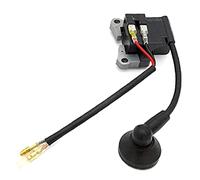 Ignition CoilIgnition Coil for TLE43 KASEI 1E40F-E 1E40F-E.3 KASEI BC-46 CG-430 BC46 CG430 Compatible with Gasoline Compatible with Brush Cutter Trimmer Magnetor Stator Parts