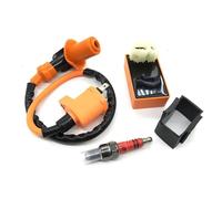 Ignition Coils For Gy6 For 150cc For 125cc For 50cc Motorcycle Racing 6pin CDI Ignition Coil For Spark Plug Set Scooter Motorbike Parts Ignition Stator Coil(MODEL B)