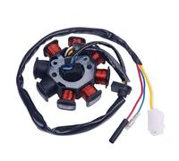 Ignition Coils Ignition Parts For 139QMB For 139QMA For GY6 49cc 50cc 8-coil Magneto Alternator Stator Scooter Moped Engine Dual Ignition Coils Switch Coil