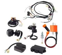 Ignition Coils Pack Wire Wiring Harness Ignition Coil Left Handlebar Switch Igniter CDI Relay Rectifier For Warrior 350 For YFM350X 1997-2001