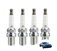 Ignition Device 4-8PCS BKR5E-11 6953 Spark Plug/Fit For Toyota Hyundai Mazda Suzuki/Fit For Mits-ubishi Corolla Echo Matrix Paseo MR2 T100 BKR5E11 BKR5E 11(4pcs)