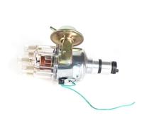 Ignition Distributor Fit For VW Beetle L4 1.6L 1960-1985 Points Set Chrome Body Fit For BOSCH Many Ignition Distributor(White clean)
