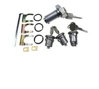 Ignition Door Trunk Lock Cylinder Keys Kit for Chevrolet, Replacement Set for C10 C20 C30 K10 K20 K30 Blazer Van 1965-1996, Classic Truck
