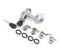 Ignition Drum Doors Suit, Ignition Drum Steering Lock Door Set Metal Ignition Drum Steering Lock Doors Sui Easy Installation for GQ Y60 1988-1998