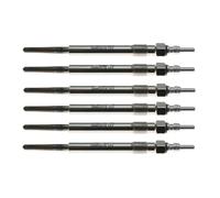 Ignition Glow Plugs Compatible With A4 B7 B8 A6 C6 C7 Q7 4L A8 D3 D4 2004-2015 059963319 059963319A 059963319H 12V Dual Core Diesel Heater Glow Plugs(6pcs)