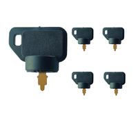 Ignition Key 5pcs for Exmark & Toro 63-8360 103-2106 1-603511 62-7770 fits Titan Z-Master, Lazer Z, Turf Ranger, Navigator, Turf Tracer X-Series, Metro, Pioneer