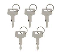 Ignition Key Fits for Takeuchi TB150 TB160 TB175 TB1135 H806 Excavator | Door & Fuel Cap Key-5Pack