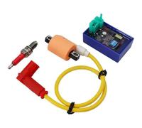 ignition key For 125cc 150cc 200cc 250cc Dirt Motor Bike ATV Quad Motorcycle Racing Ignition Coil+6 Pin DC CDI+D8TC For Spark Plug