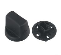 Ignition Key Knob Push Turn Switch and Base Mount Replacement for Mazda CX-7 CX-9 Speed 6, Direct Fit, Black Plastic, Part Number D461-66-141A-02