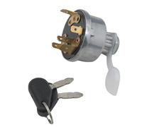 Ignition Key Switch 3107556R92 1874535M3 Compatible with David Brown Tractor 1190 1194 1394 Compatible with Case IH Tractor 238 248 258 Compatible with Massey Ferguson Tractor 230 231