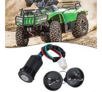 Ignition Key Switch 4 Wire for 50cc 70cc 90cc 110cc 125cc for atv Dirt Bike - 4 Pin Cylinder Replacement Part for Chinese Off-Road Motorbike Starter Kit
