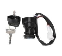 Ignition Key Switch 5LP 82510 00 00 Stable Performance Ignition Starter Switch with 2 Keys for 350 YFM350 2004 to 2013