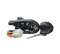 Ignition Key Switch Compatible With Suzuki For LT-F400FZ For King For Quad 2011-2017 Steering Lock Starter Switch With Double Keys