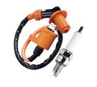 Ignition Key Switch For 50cc 125cc 150cc Gy6 Moped Scooter ATV Go Kart For Kymco High Performance Racing Ignition Coil Electrode A7TC For Spark Plug(All)