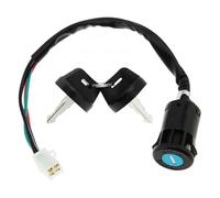 Ignition Key Switch For ATV Go Kart Scrambling Motorcycle 4 Wires 2 Ignition Keys Start Switch Door Lock Key