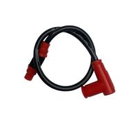 Ignition Key Switch For Dirt Bike Go Kart ATV Scooter Moped Universal Motorcycle Ignition Coil Plug Iridium Power Cable(Black)
