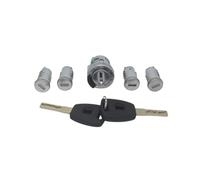 Ignition Key Switch For Fiat For Doblo Cargo Punto Panda With SIP22 Blade Keys AL162 5pcs Complete Set Ignition Door Trunk Lock Barrel Cylinder