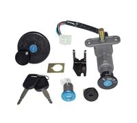 Ignition Key Switch For GY6 50cc 125cc 150cc Moped Scooter 4 Pin Plug Parts Motorcycle Ignition Switch Key Set Kit