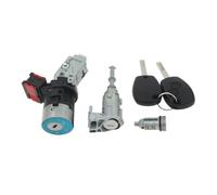 Ignition Key Switch For Kangoo Iii Modus Master For Vauxhall For Opel 806012544R Compete Lock Set Ignition Switch Cylinder Door Lock Tumbler 2 Keys(3pcs Lock Set)
