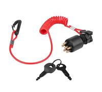 Ignition Key Switch,Key lanyard 5005801 for Johnson Evinrude Boat