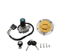 Ignition Key Switch Lock For Ducati For Monster 695 620 M620 S2R 900 750 M750 M600 Ignition Switch Lock Gas Fuel Tank Cap Cover Set Ignition Switch Key(Complete set)