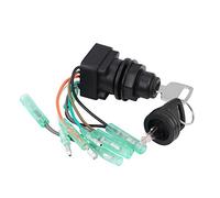 Ignition Key Switch, Motor Ignition Key Switch Assembly for Suzu-ki Outboard Control Box 37110-99E00 37110-92E01 Boat/Yacht Spare Parts